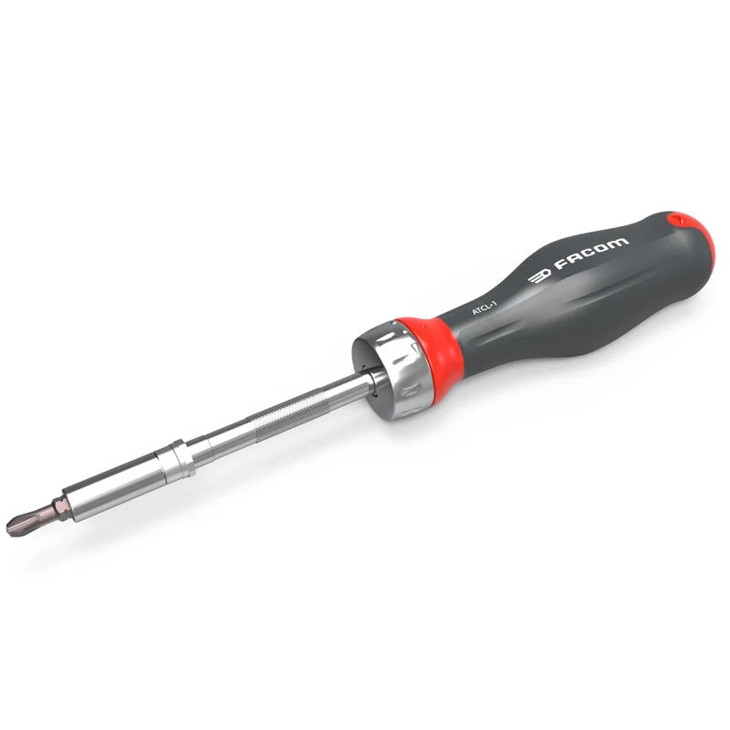 [ATCL.1PB] Tournevis à cliquet PROTWIST®, 3 en 1 et 15 embouts 1/4"