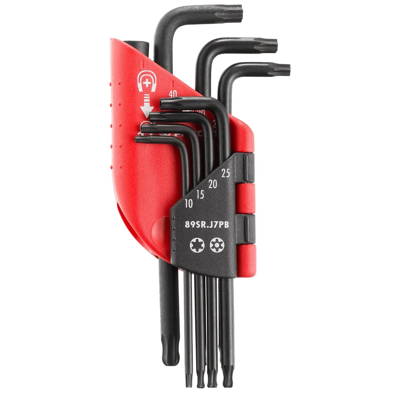 [89SR.J7PB] Jeu de 7 clés mâles Torx® - Resistorx
