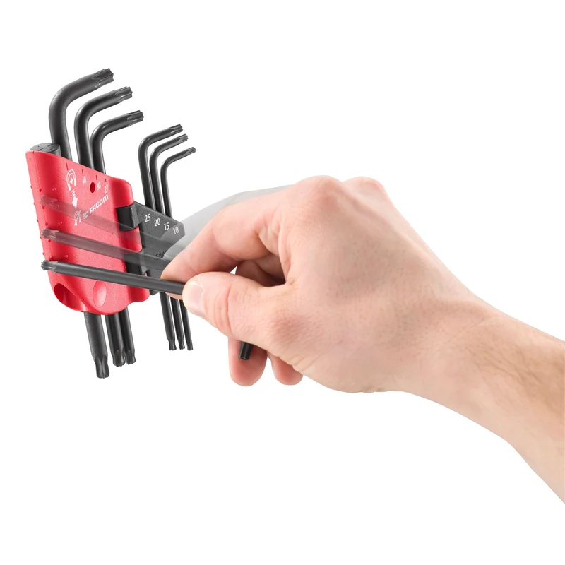 [89SR.J7PB] Jeu de 7 clés mâles Torx® - Resistorx