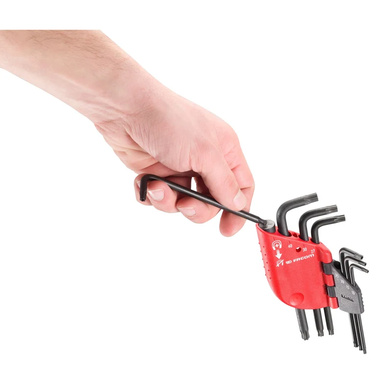[89SR.J7PB] Jeu de 7 clés mâles Torx® - Resistorx