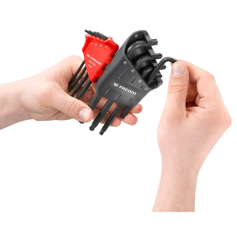 [89S.JP8A] Jeu de clés mâles TORX®, en étui, 8 pièces