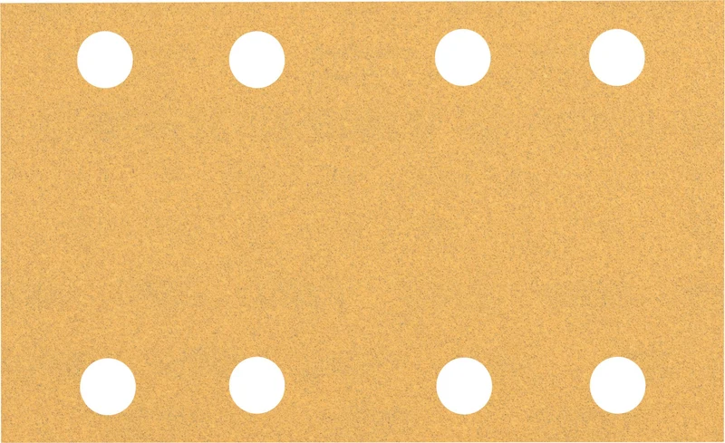 Feuille abrasive Expert C470 pour ponceuses excentriques 80x133mm, G100 10 pces