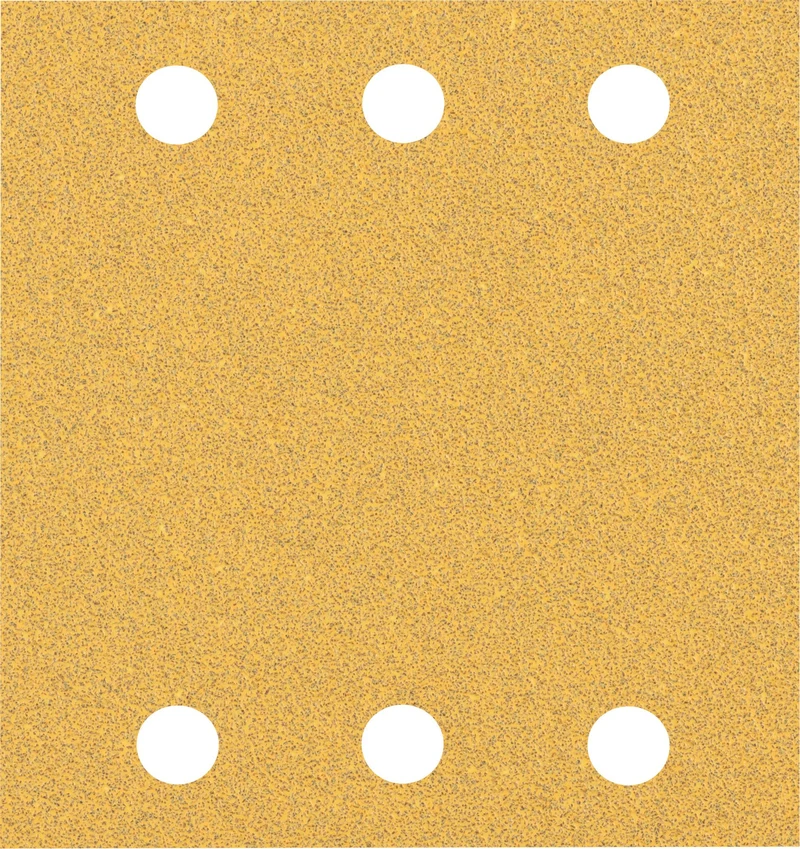 Feuille abrasive Expert C470 pour ponceuses excentriques 115x107mm, G60 10 pces