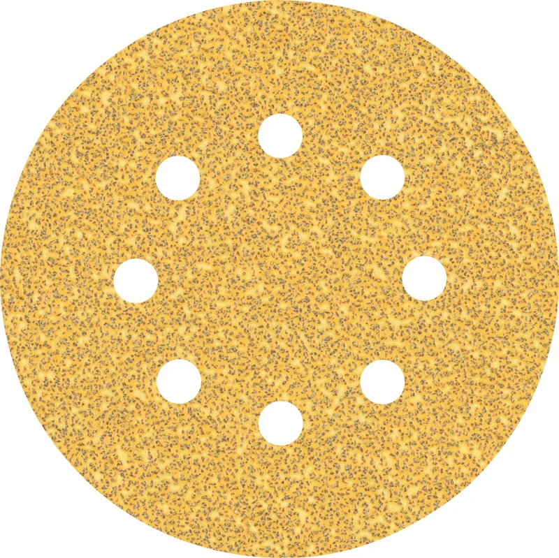 Feuille abrasive Expert C470 pour ponceuses excentriques 125mm, 8 trous, G40 5 pces
