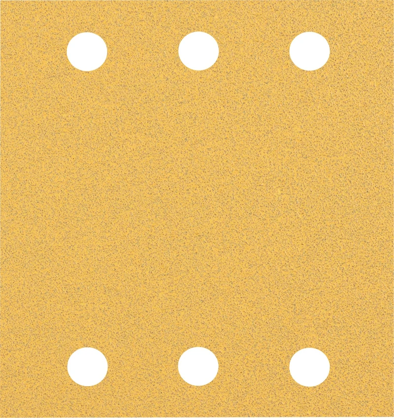 Feuille abrasive Expert C470 pour ponceuses excentriques 115x107mm, G80 10 pces