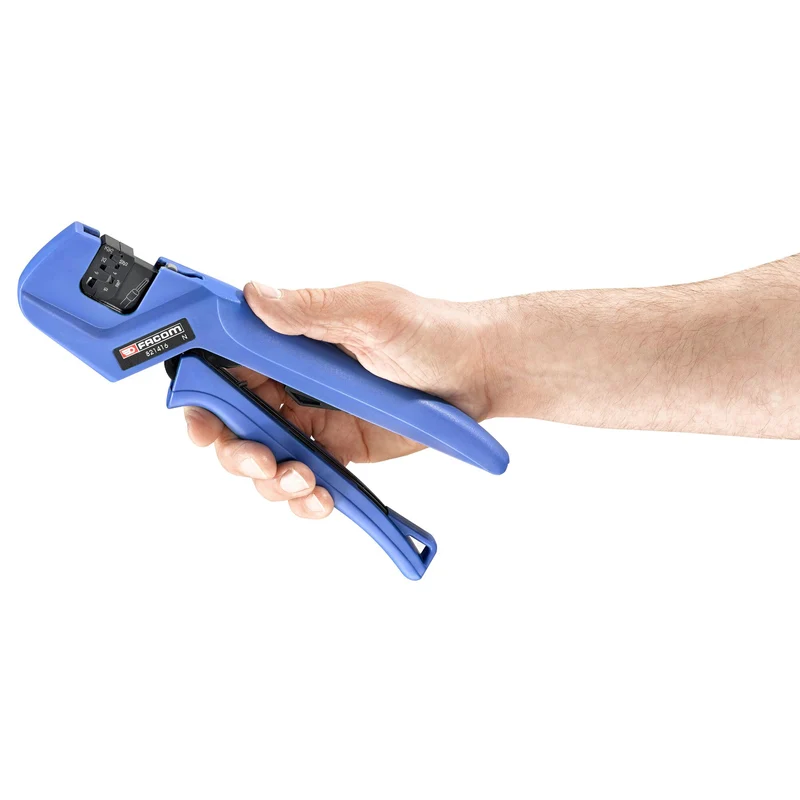 [821416] Pince à sertir pour cosses pré-isolées, capacité 0.25-0.75 1-1.5, 2.5, 4, 6, 10 mm²