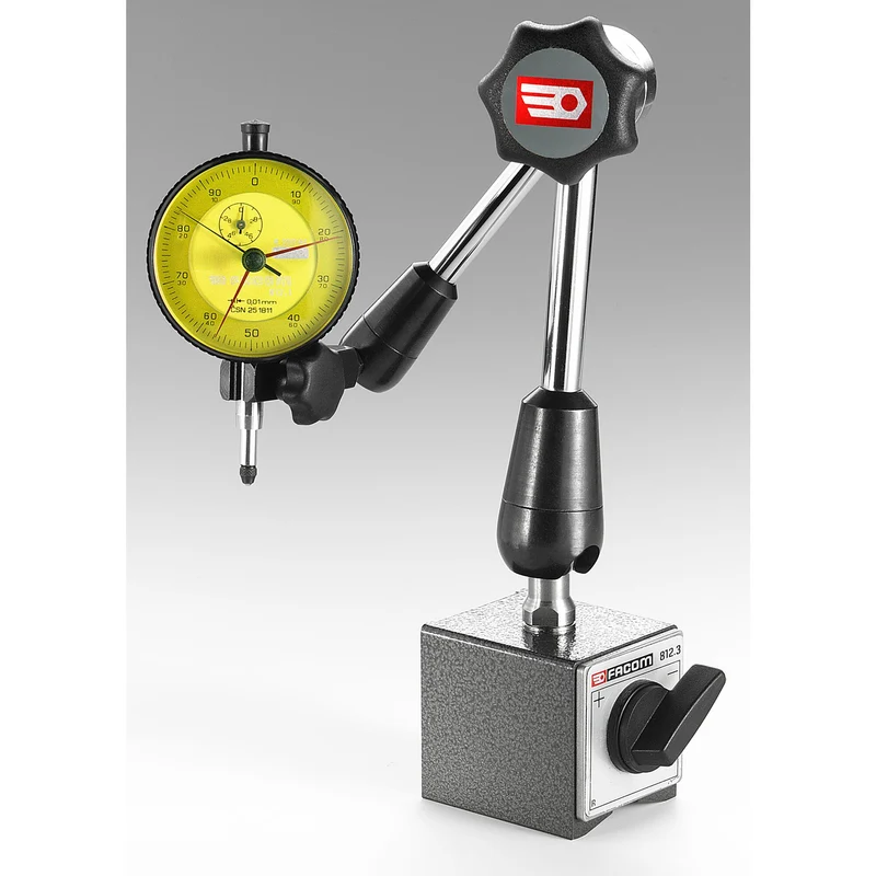 [812.3] Support magnétique articulé pour comparateur