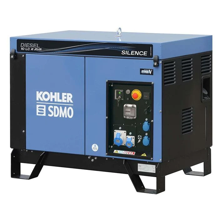 Groupe électrogène Portable Power DIESEL 10 LC A SILENCE AVR C5 SDMO