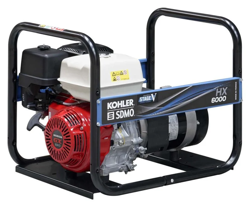 Groupe électrogène 5.6 kW HXC6000 C5 - INTENSHXC6000C5 - SDMO