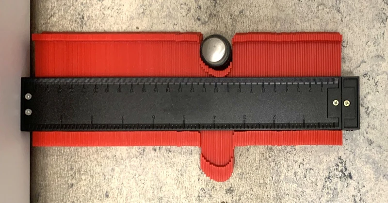 Conformateur de profil 255x45mm avec pointe ABS