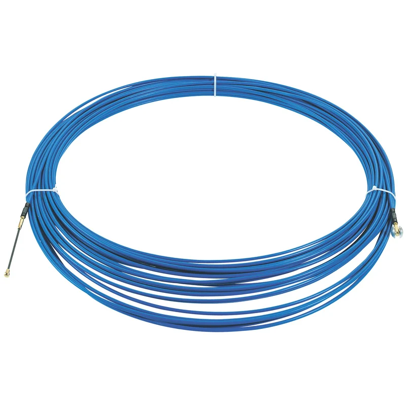 [629896] Aiguille tire-fils flexible en acier nylon, L 30 m, 6 mm