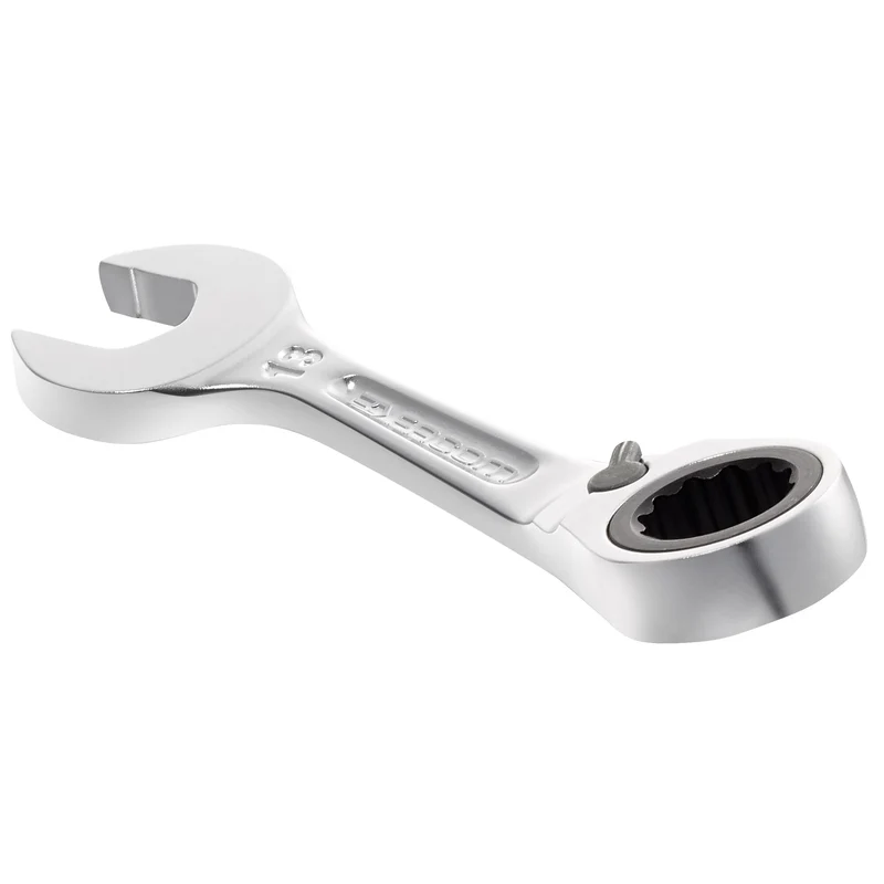[467BS.9] Clé mixte à cliquet courte 9 mm