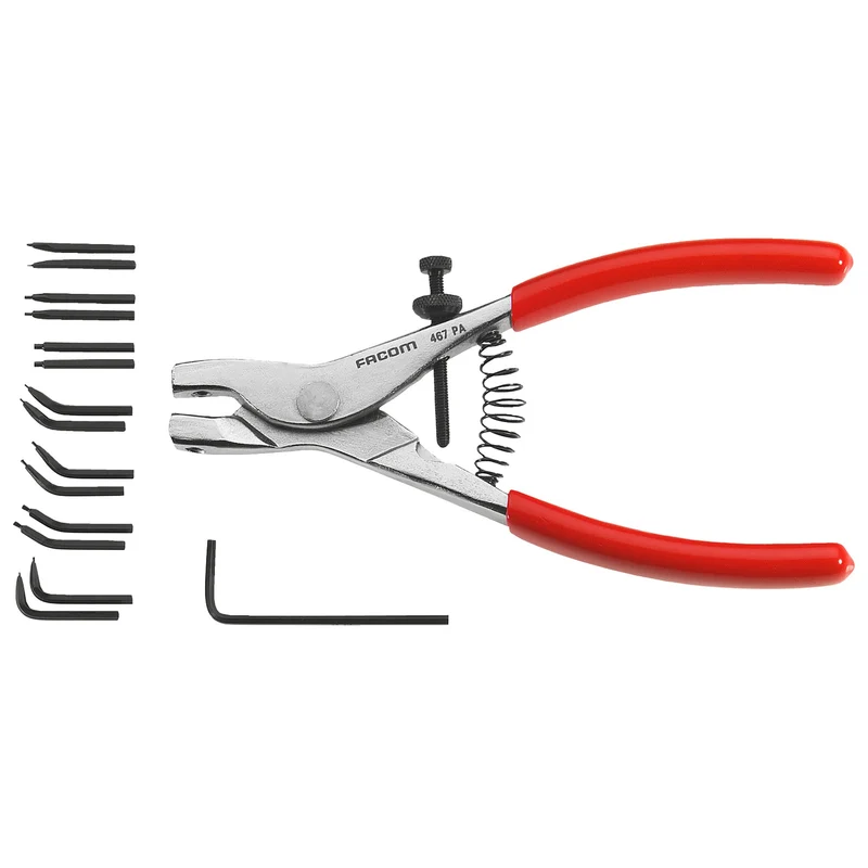[467] Pince pour circlips® extérieurs à becs interchangeables