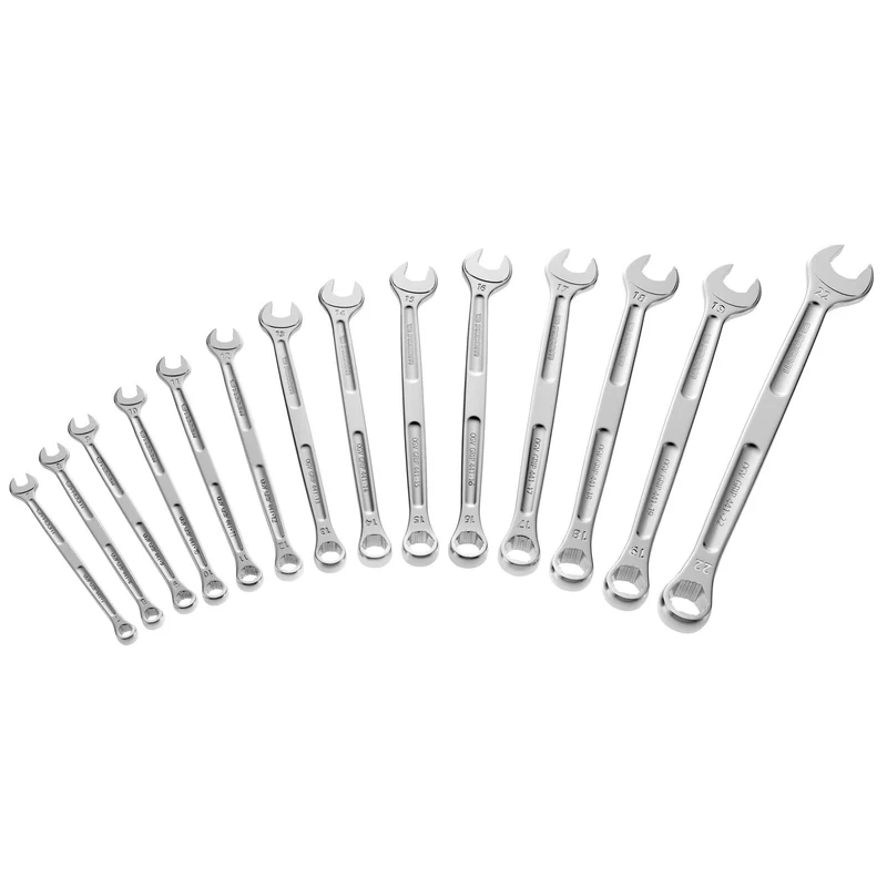[441.JV14GRPPB] Jeu de 14 clés mixtes longues OGV® Grip 441 (7 à 22 mm) en trousse textile