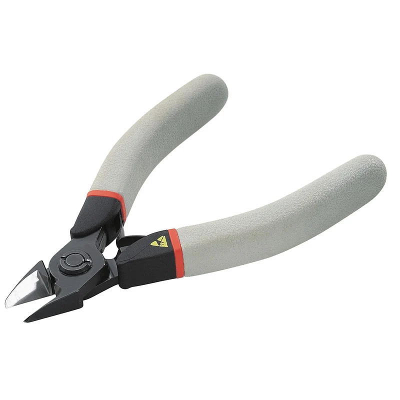 [416.12E] Pince coupante ESD pointue grande capacité