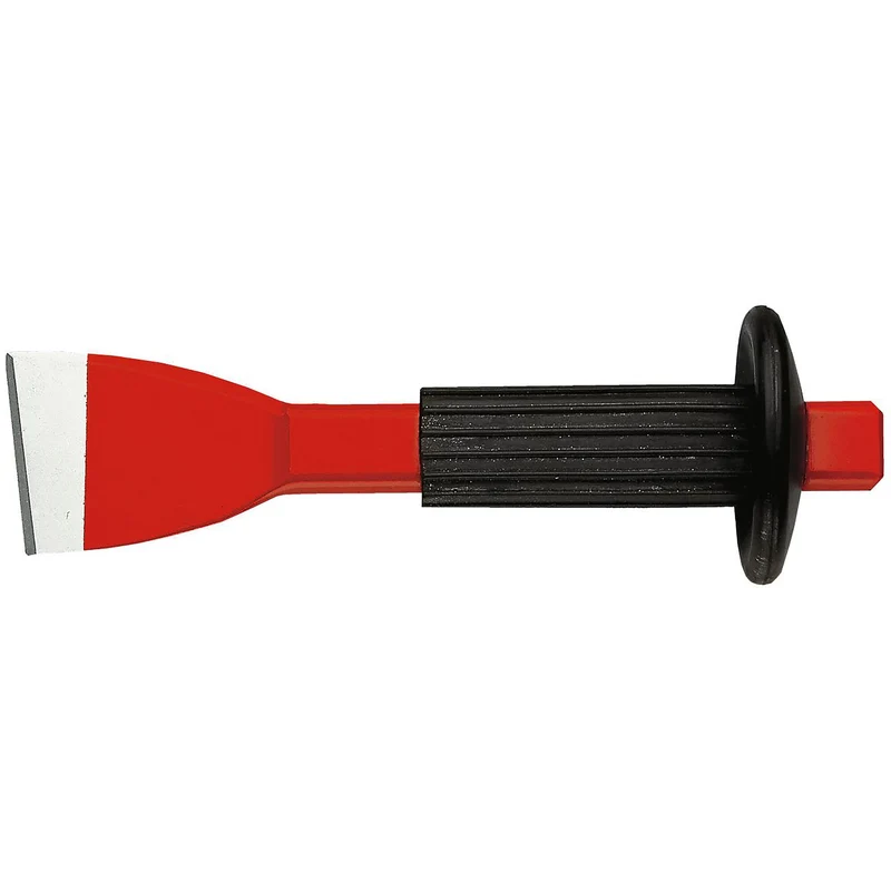 [260.P] Burin extra-plat spatulé avec protection de manche, 60 mm