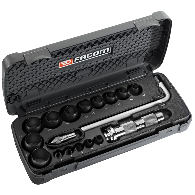 [245.J1A] Coffret d'emporte-pièces pour joints - 18 pièces