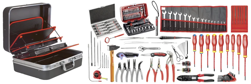 [2208.EM41A] Sélection électromécanique 120 outils - valise