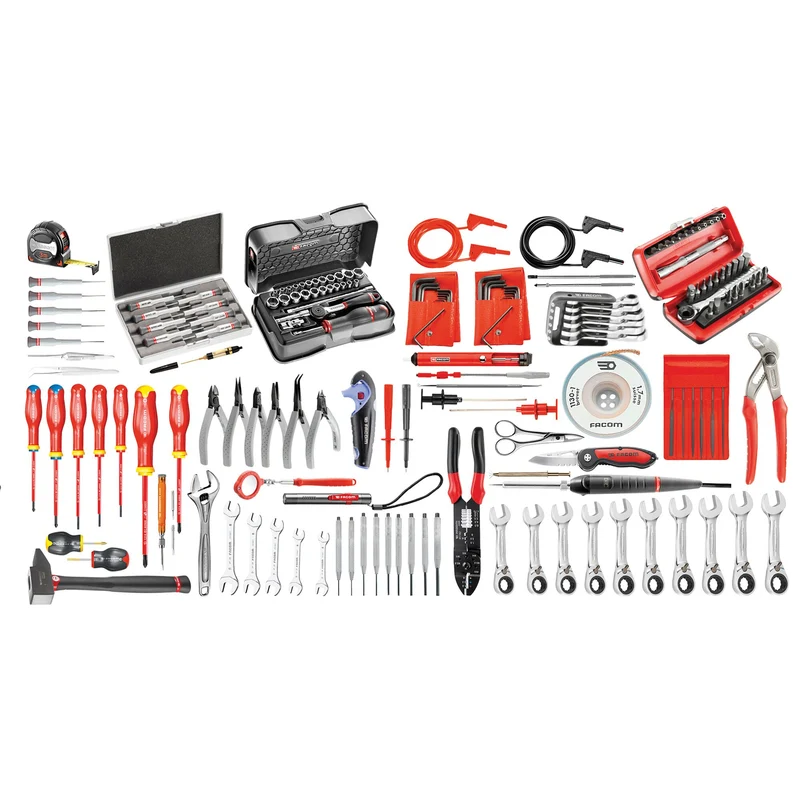 [2138.EL35] Sélection d'outils électricien, 172 pièces, valise