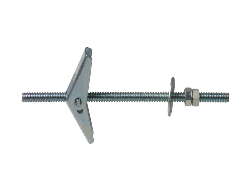 Cheville auto expansible en acier avec gond. 16380