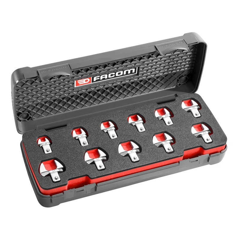 [10.J11] Coffret embouts à fourche, métriques, 9 x 12 mm, 11 pièces
