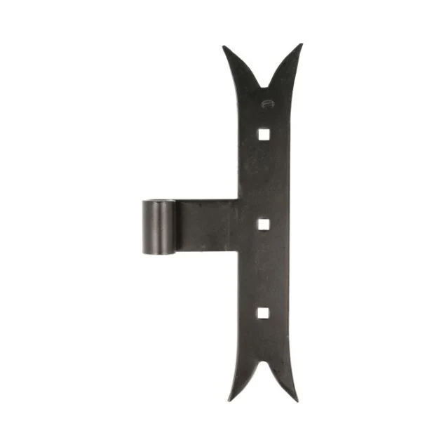 Penture droite T QC pour le montage avec gonds mod. 4600 à 5100 Axe: Ø 14 mm 240 x 35 x 4 mm AMIG12663