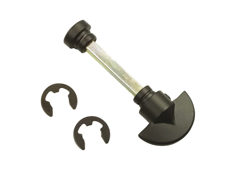Ensemble sur plaque en Zamak avec carré de 6 mm pour condamn 9958