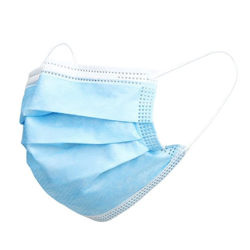 Masque de protection chirurgicaux 3 plis 95% (boîte de 50)