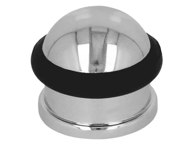 Butoir de porte / butée de porte finition chromé brillant en Zamak - AMIG5740
