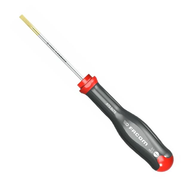 Tournevis PROTWIST 2x75 pour vis à fente - Lames Fraisées Facom - AT2X75