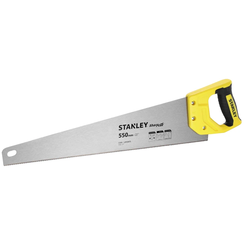 Scie Egoine Sharpcut Coupe Fine 550mm Stanley STHT20372-1
