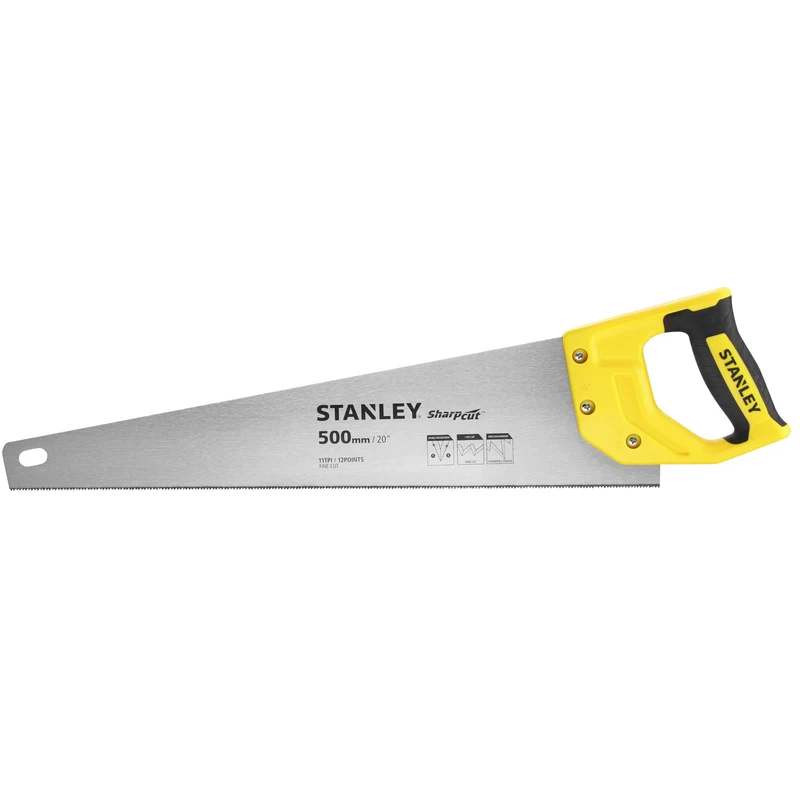 Scie Egoine Sharpcut Coupe Fine 500mm Stanley STHT20371-1