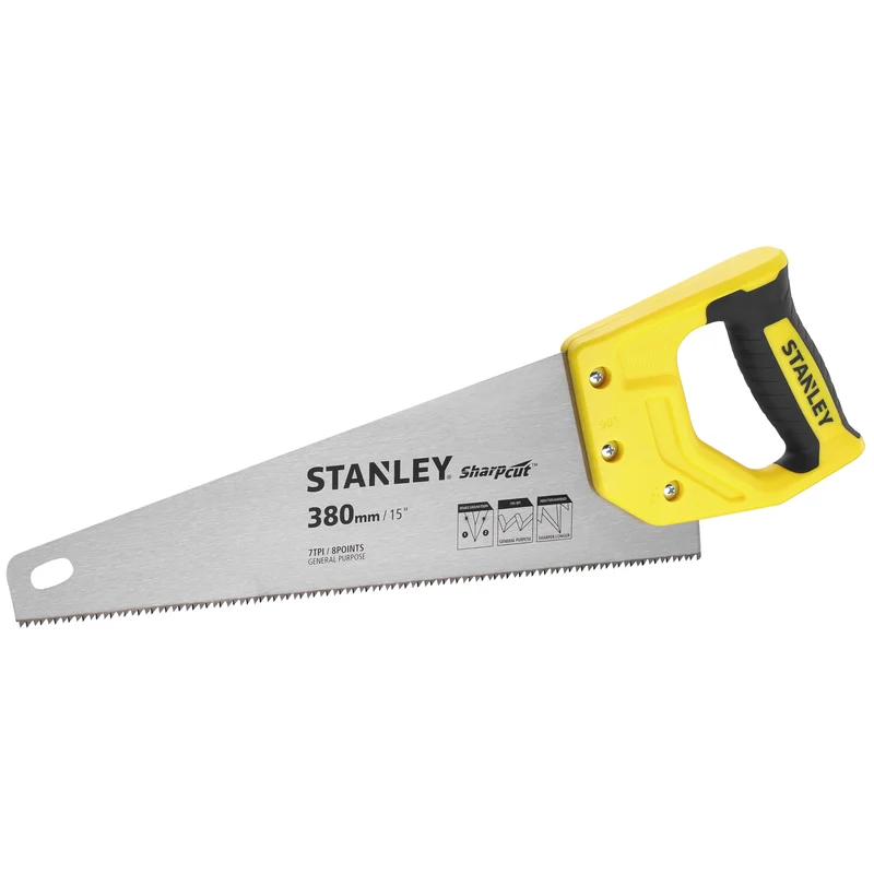 Scie Egoine Sharpcut Coupe De Debit 380mm Stanley STHT20366-1