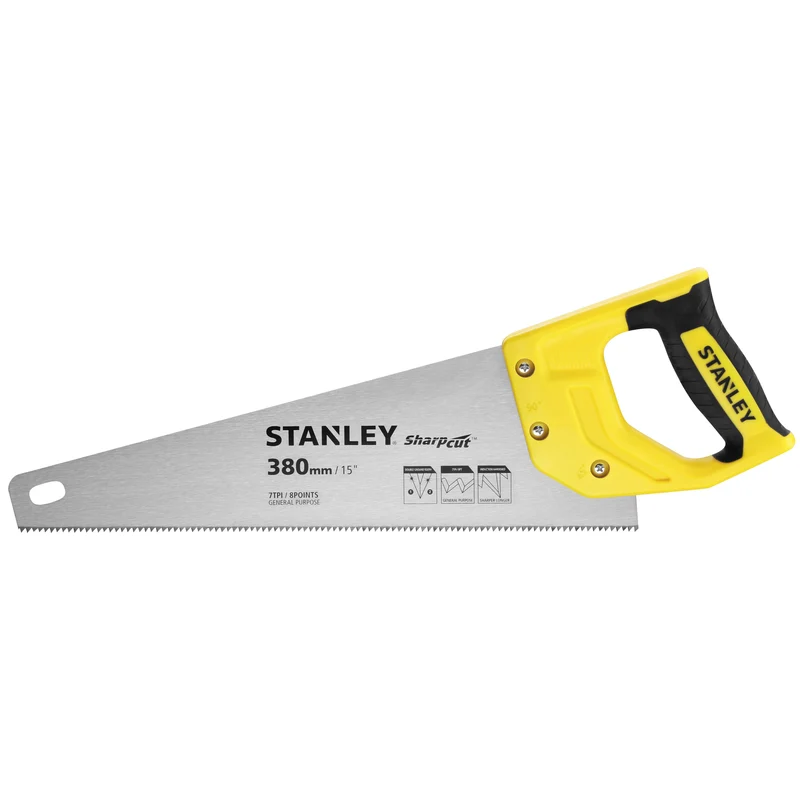 Scie Egoine Sharpcut Coupe De Debit 380mm Stanley STHT20366-1