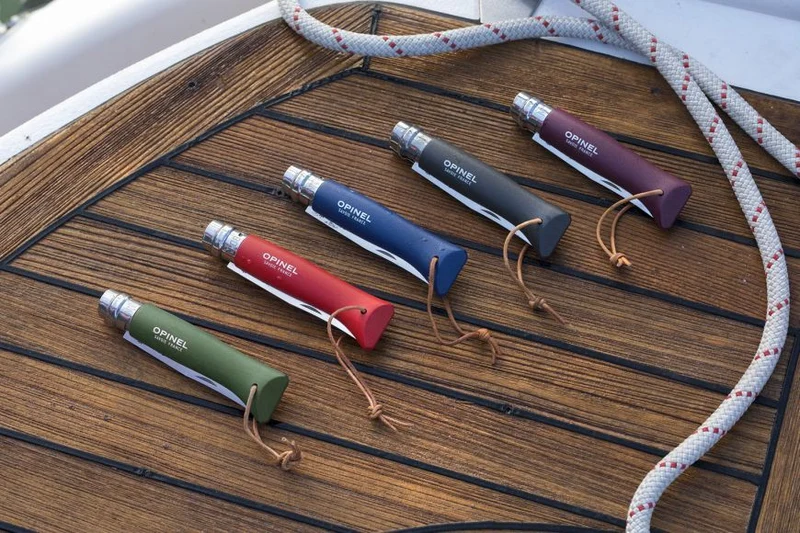 Couteau N08 Opinel Baroudeur Bleu- 002212