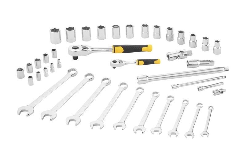 Coffret De Douilles 1/4" 1/2" + Clés Mixtes - Jeu De 41 Pcs Stanley STMT82832-1