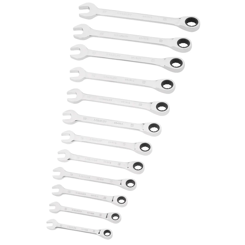 Clés Mixtes À Cliquet - 12 Pcs Stanley STMT82847-0