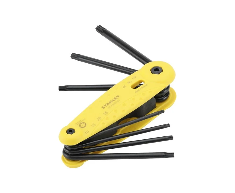 Combi 7 Cles Mâles Tamper Torx Stanley STHT0-69323