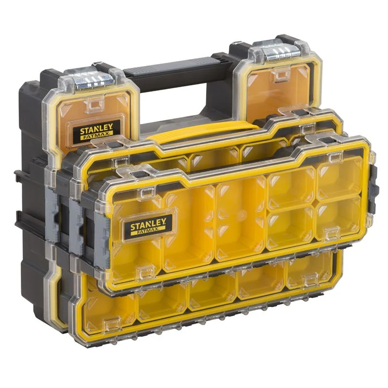 Organiseurs Étanches Fatmax ORGANISEUR ÉTANCHE 8 COMPARTIMENTS AMOVIBLES - FATMAx Stanley FMST1-75781