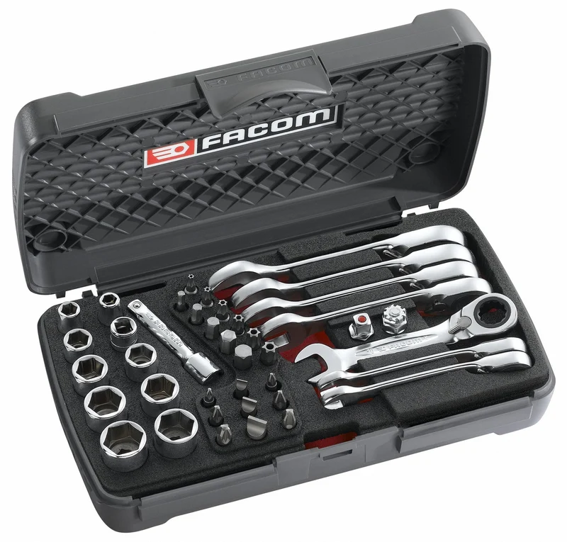 Coffret multi-serrage à cliquet ultra compact métriques 467BS.BOX Facom