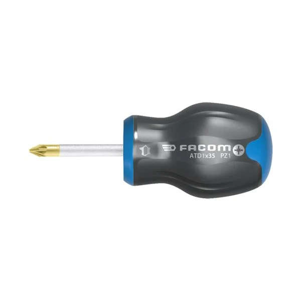 ATD - Tournevis PROTWIST® pour vis cruciformes Pozidriv® - lames courtes ATD2X35 Facom
