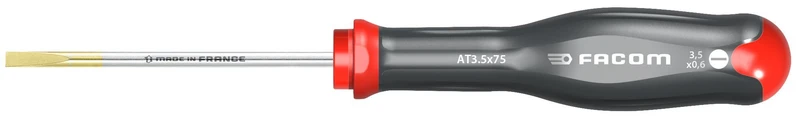 AT - Tournevis PROTWIST pour vis à fente - lames fraisées AT6.5X150 Facom