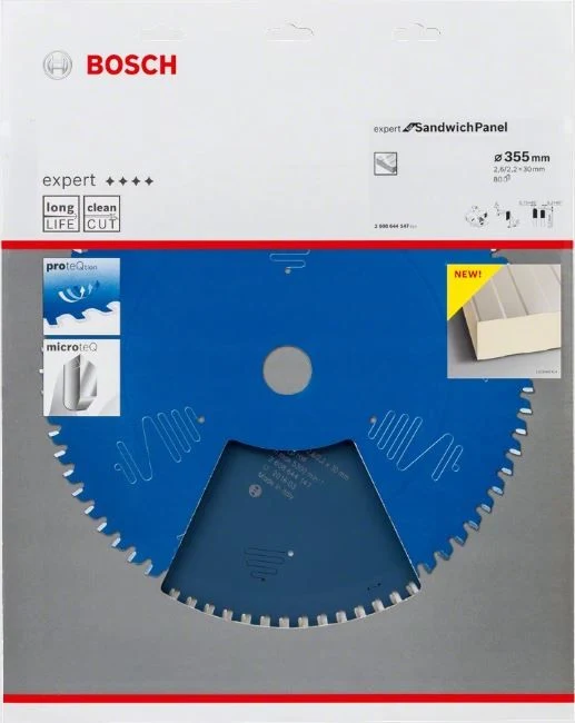 Lame de scie circulaire Expert pour panneaux sandwich Bosch 2608644147