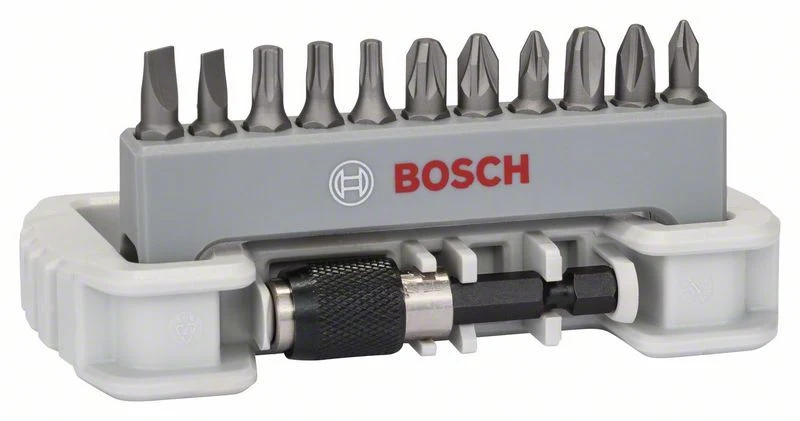 Embouts de vissage, set de 11 pièces avec porte-embout Bosch 2608522130