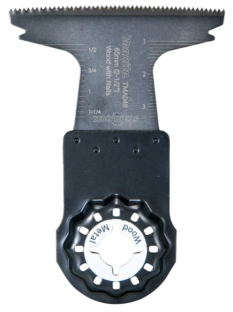 Lame Plongeante Bim Starlock 65x40 mm Bois/Metal Makita B-64820