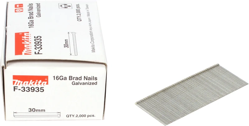 Clous Brads 16Ga 45 mm (2000 Pcs) Makita F-33980