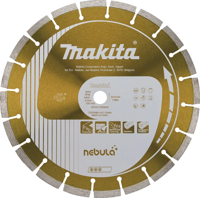 Disque Diamant Nebula Laser 180x22,23 mm Makita B-54019