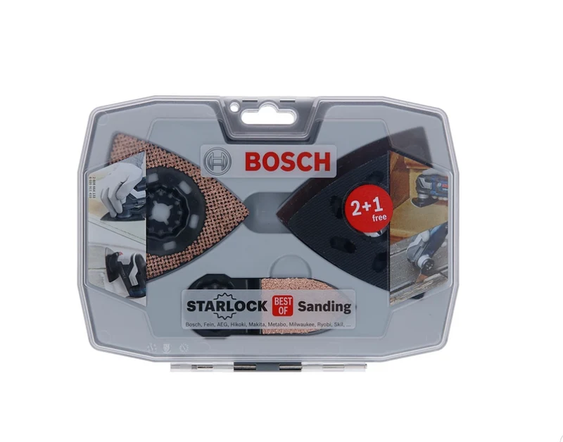 Coffret Starlock de 6 lames pour découpeur ponceur oscillo vibrant GOP Bosch 2608664133