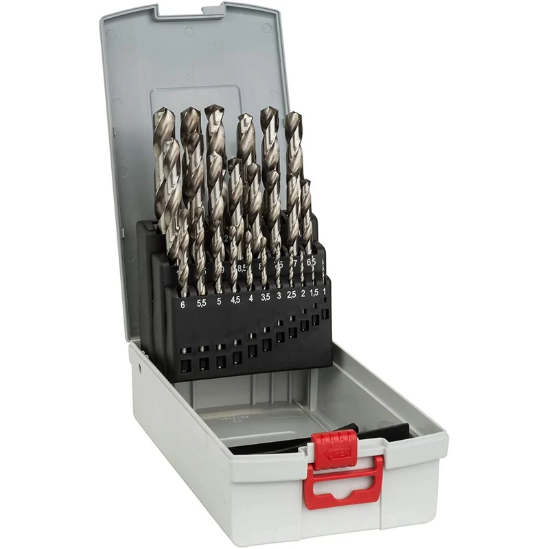 COFFRET 25 FORETS À MÉTAUX HSS-G 1-13mm, 135° Bosch 2608587017