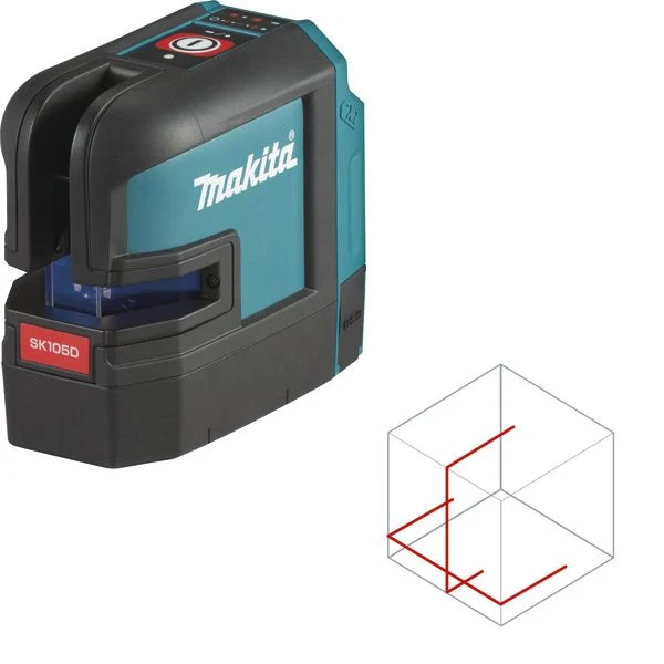 Laser croix 25 m 12 V CXT Li-Ion Makita SK105DZ